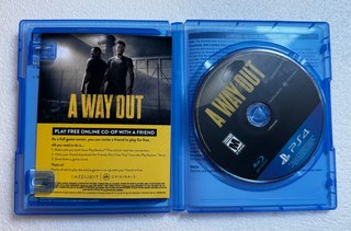 A Way Out PS4 (PlayStation 4)