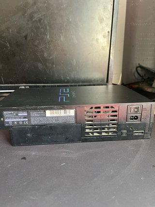Consola PlayStation 2 Fat con Mando y 16 Juegos