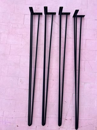 Juego 4 Patas Metálicas VEVOR