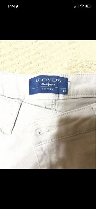 Pantalones mujer Lloyd's talla 44 color beige