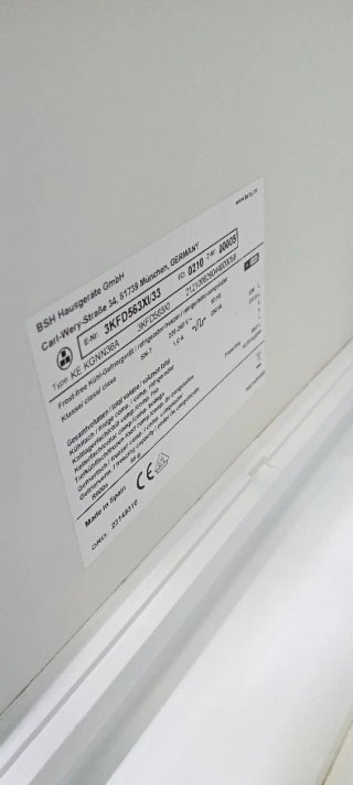 NEVERA BALAY NO FROST ENERGÍA A+++ ACERO INOXIDABL