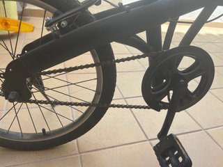 Bicicleta Plegable B'fold 3 Negra