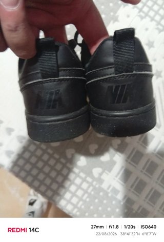 Zapatillas Nike niño negras