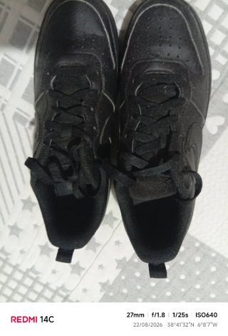 Zapatillas Nike niño negras