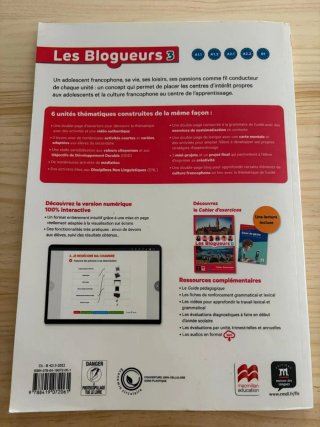 Les blogueurs 3 Livre de l ́élève+ MP3. A2.1