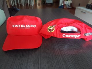 Gorra Roja Mundial Fútbol 2010 Cruzcampo