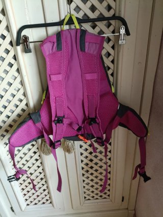 Mochila Quechua 10L Morado/Negro