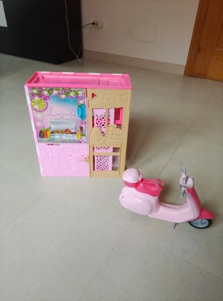 Casa e Moto Barbie