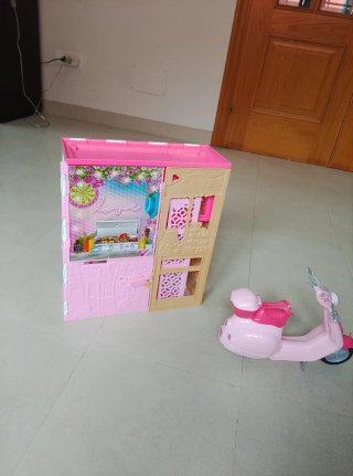 Casa e Moto Barbie