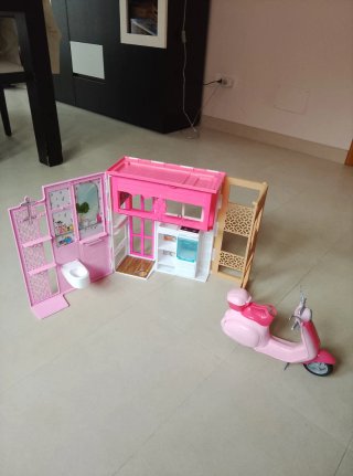 Casa e Moto Barbie