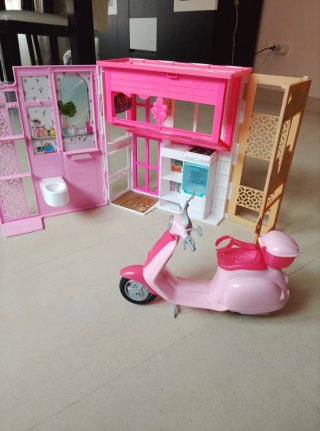 Casa e Moto Barbie