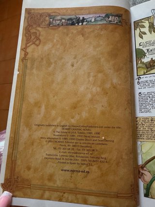 Libro El Hobbit ilustrado