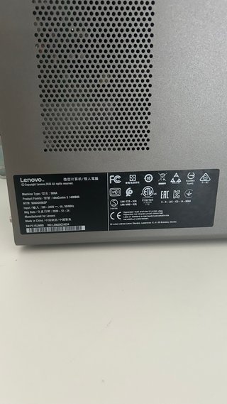 PC Sobremesa Lenovo i3 10ª Gen 8GB 512GB SSD