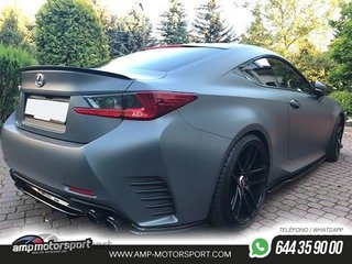 AÑADIDO DE ALERÓN PARA LEXUS RC 2014--