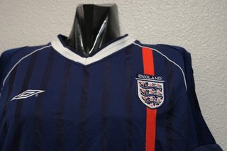 Camiseta Inglaterra 2001-2003 Talla L