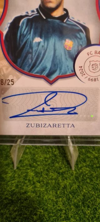 Topps 125th Zubizarreta Autógrafo /25