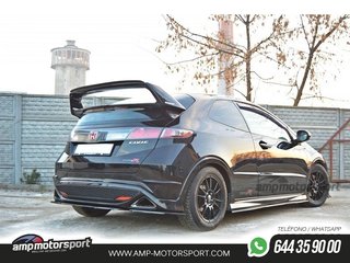 AÑADIDO DE ALERÓN PARA HONDA CIVIC VIII TYPE R-MUGEN SPOILER-2007-2010