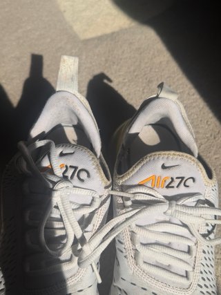 Nike Air Max 270 Blancas Naranja