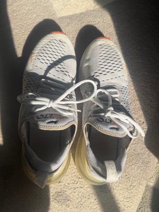 Nike Air Max 270 Blancas Naranja