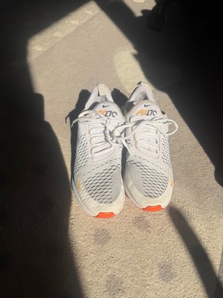 Nike Air Max 270 Blancas Naranja