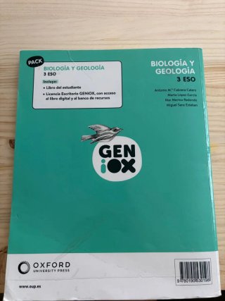 Biología y Geología 3º ESO. Libro del estudiant...