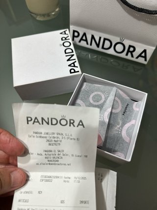Pulsera Pandora Cadena Plata Nueva.
