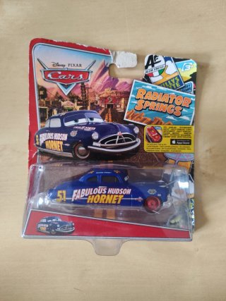 Coche de juguete Cars rayo y hudson