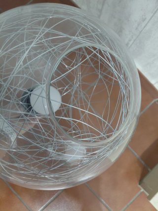 Lámpara colgante esférica