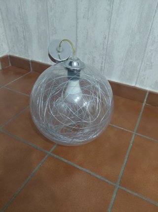Lámpara colgante esférica