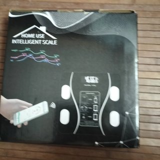 Báscula Inteligente Bluetooth Negra