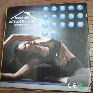 Báscula Inteligente Bluetooth Negra