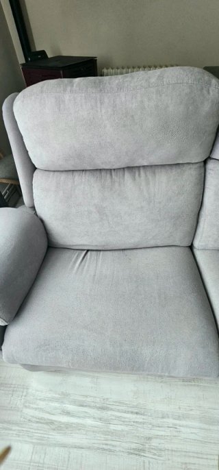 Sofá de tela gris - ENTREGA INMEDIATA URGE VENTA