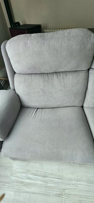 Sofá de tela gris - ENTREGA INMEDIATA URGE VENTA
