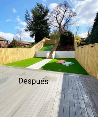 Césped artificial y jardinería