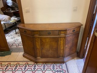 Mesa de entrada de madera