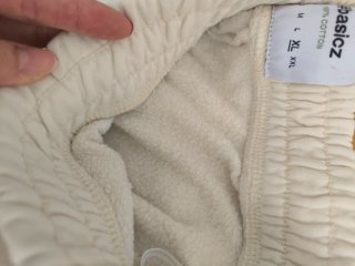 Chándal beige forrado