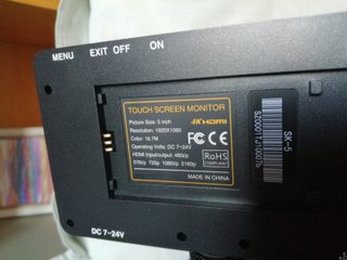 Monitor LCD Sokani para cámara