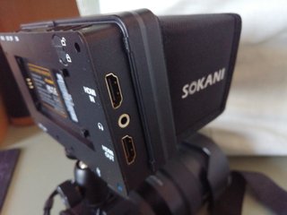 Monitor LCD Sokani para cámara