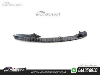 SPOILER DELANTERO LOOK M-PERFORMANCE PARA BMW SERIE 4 F32 / F33 / F36 NEGRO MATE