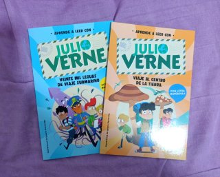 Libros para aprender a leer con Julio Verne