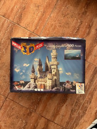 Puzzle 3D Castillo Camelot +500 Piezas