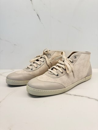 Zapatillas Gucci Talla 39 Beige/Gris