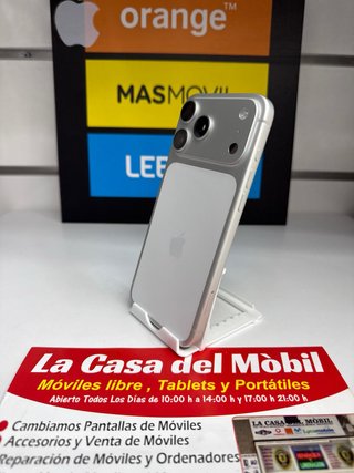 iPhone 17 Pro Max 512GB Plata nuevo sin usar