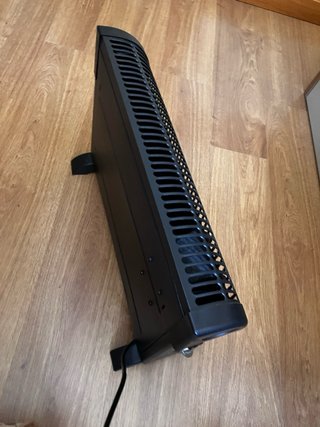 Calefactor eléctrico negro
