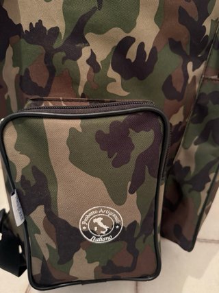 Mochila Cesta Setas Camuflaje