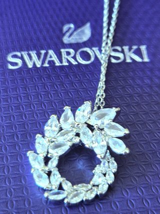 Colar Swarovski Louison Prateado