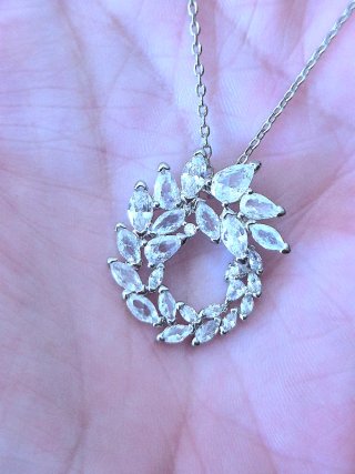 Colar Swarovski Louison Prateado