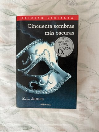 Libro Cincuenta sombras más oscuras