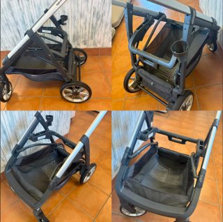 Carrito Bebé Inglesina Aptica Gris