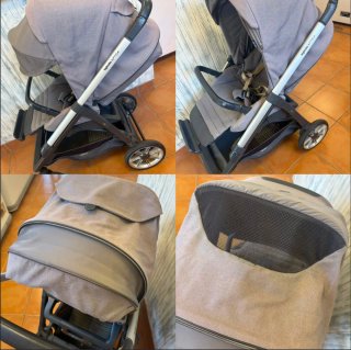 Carrito Bebé Inglesina Aptica Gris
